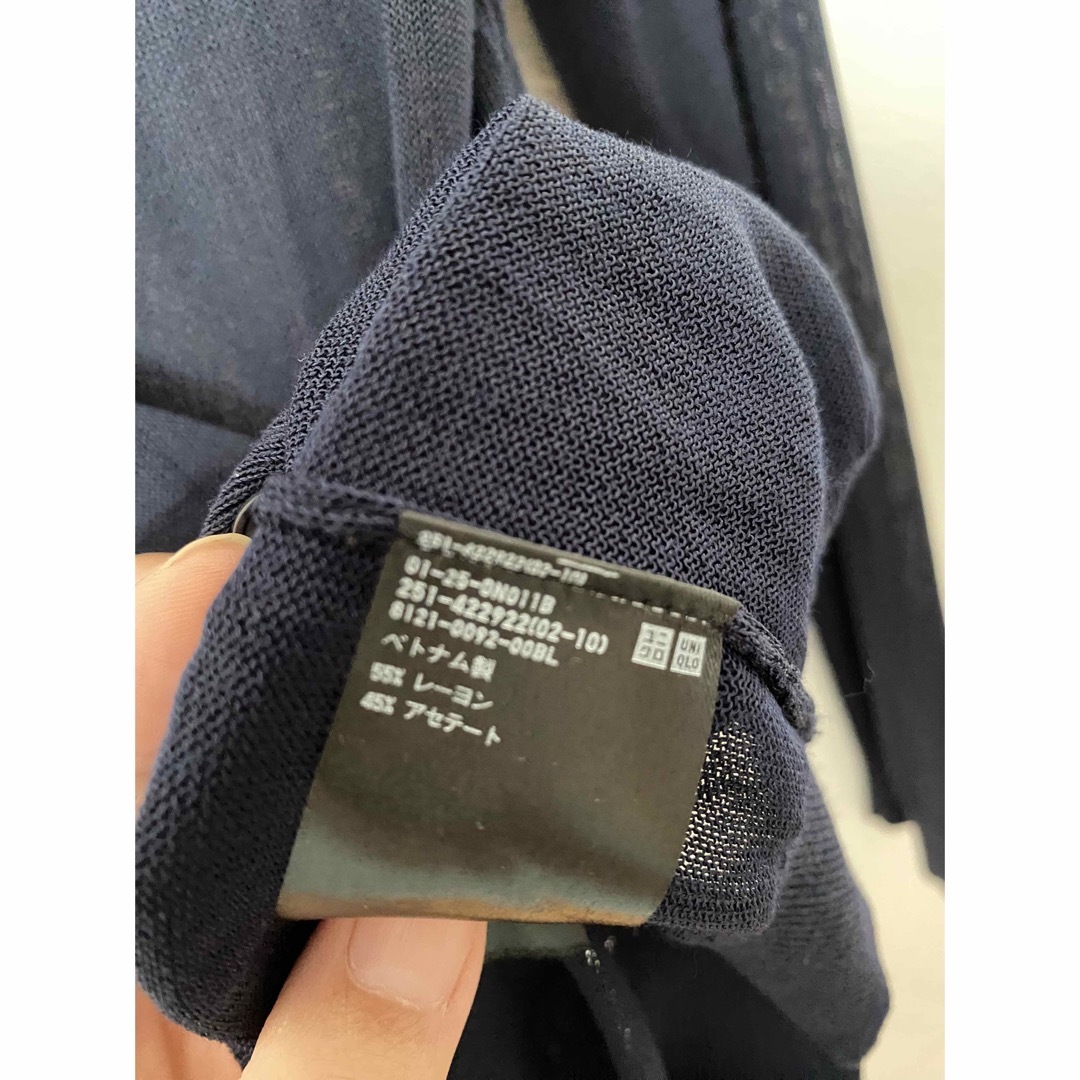 UNIQLO(ユニクロ)のユニクロ　ライトVネックカーディガン レディースのトップス(カーディガン)の商品写真