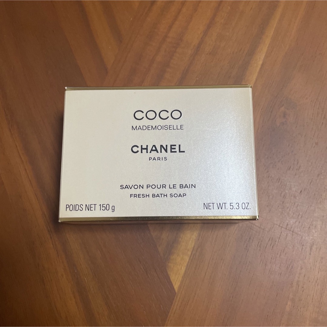 CHANEL(シャネル)の新品 CHANEL ココ マドモアゼル サヴォン 石鹸 150g コスメ/美容のボディケア(ボディソープ/石鹸)の商品写真