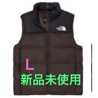 ノースフェイス(THE NORTH FACE) ダウンベスト(メンズ)（ブラウン/茶色