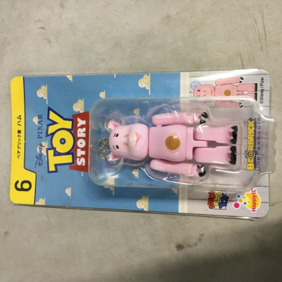 【中古】未開封 Happyくじ ディズニー/ピクサー BE@RBRICK ベアブリック賞 ハム トイ・ストーリー3 | フリマアプリ ラクマ