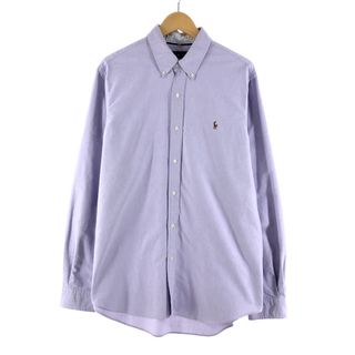 ラルフローレン(Ralph Lauren)の古着 ラルフローレン Ralph Lauren RALPH LAUREN 長袖 ボタンダウンシャツ メンズL /eaa374632(シャツ)