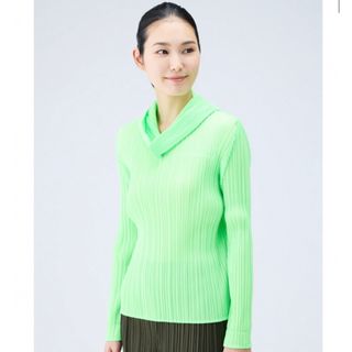 プリーツプリーズイッセイミヤケ(PLEATS PLEASE ISSEY MIYAKE)の新品 プリーツプリーズ PLEATS PLEASE パーカー トップス 新品(カットソー(長袖/七分))