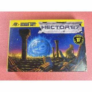 スーパーファミコン(スーパーファミコン)のヘクター'87   ファミコン　箱説付き(家庭用ゲームソフト)