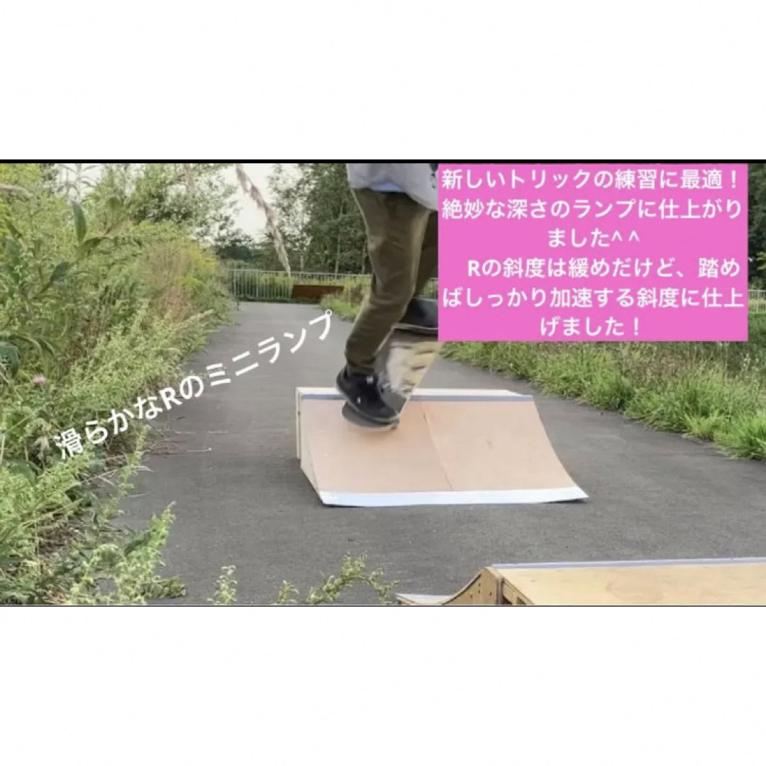 スケボー ミニランプ 組み立てキット Sサイズpro290 skatepia製 スケボー ミニランプ 組み立てキット Sサイズpro290 skatepia製