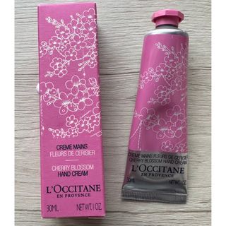 ロクシタン(L'OCCITANE)の⚠️近日削除【L'OCCITANE】チェリーブロッサム　ハンドクリーム 30ml(ハンドクリーム)