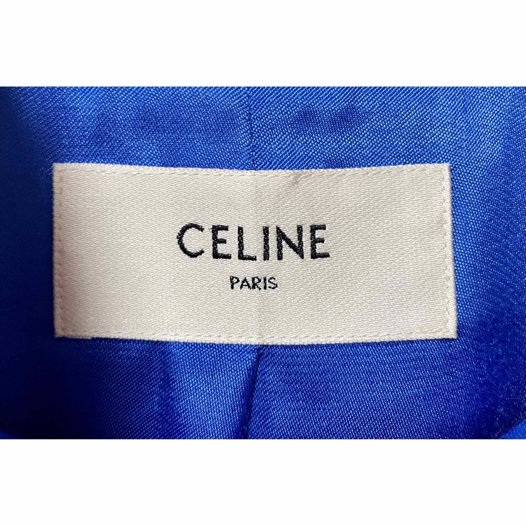 20AW Celine エンブロイダリー バックロゴ テディジャケット 46