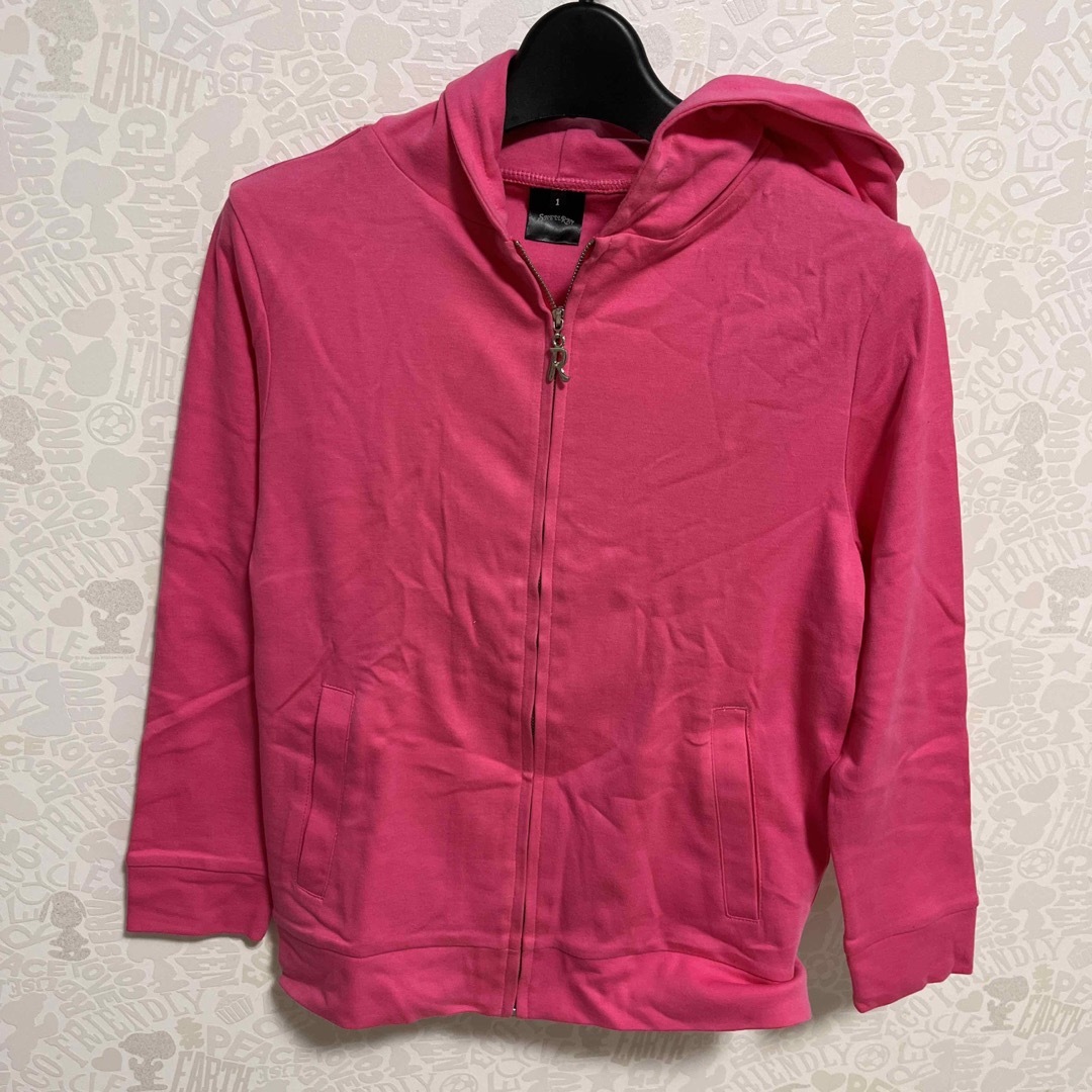 Shell Ray(シェルレイ)のシェルレイ 子供用パーカー キッズ/ベビー/マタニティのキッズ服女の子用(90cm~)(カーディガン)の商品写真