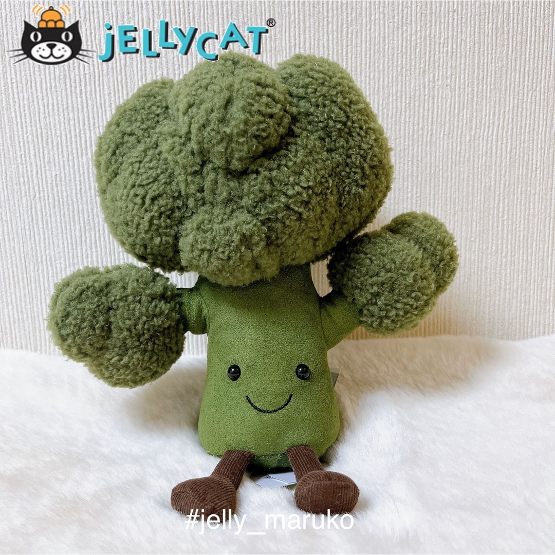 【新品】 ブロッコリー 野菜 jellycat ジェリーキャット ぬいぐるみ