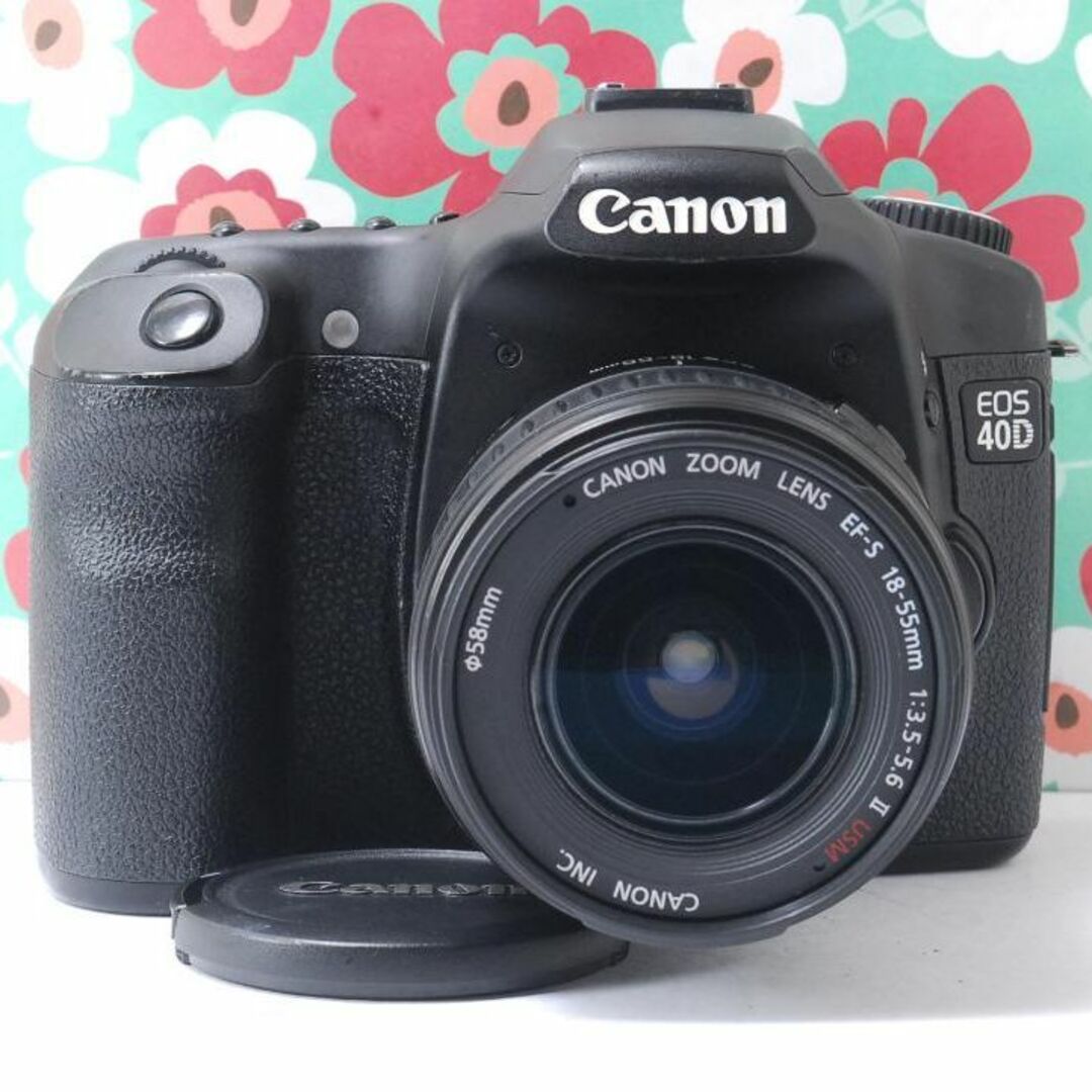 高画質✨高速連写‼️❤️Wi-Fi転送OK❤️Canon EOS 40D-