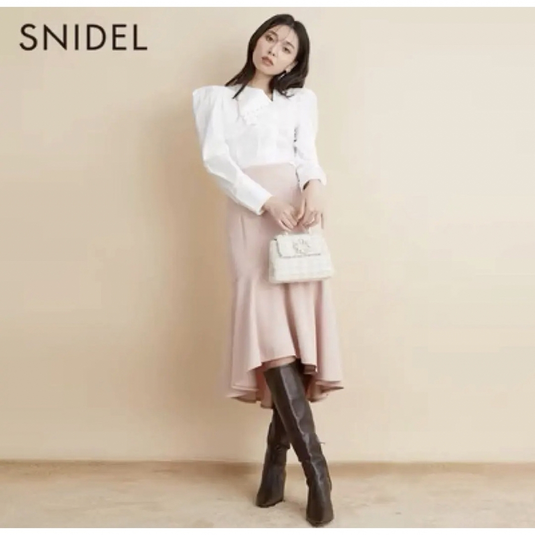 SNIDEL フィッシュテールミディスカート