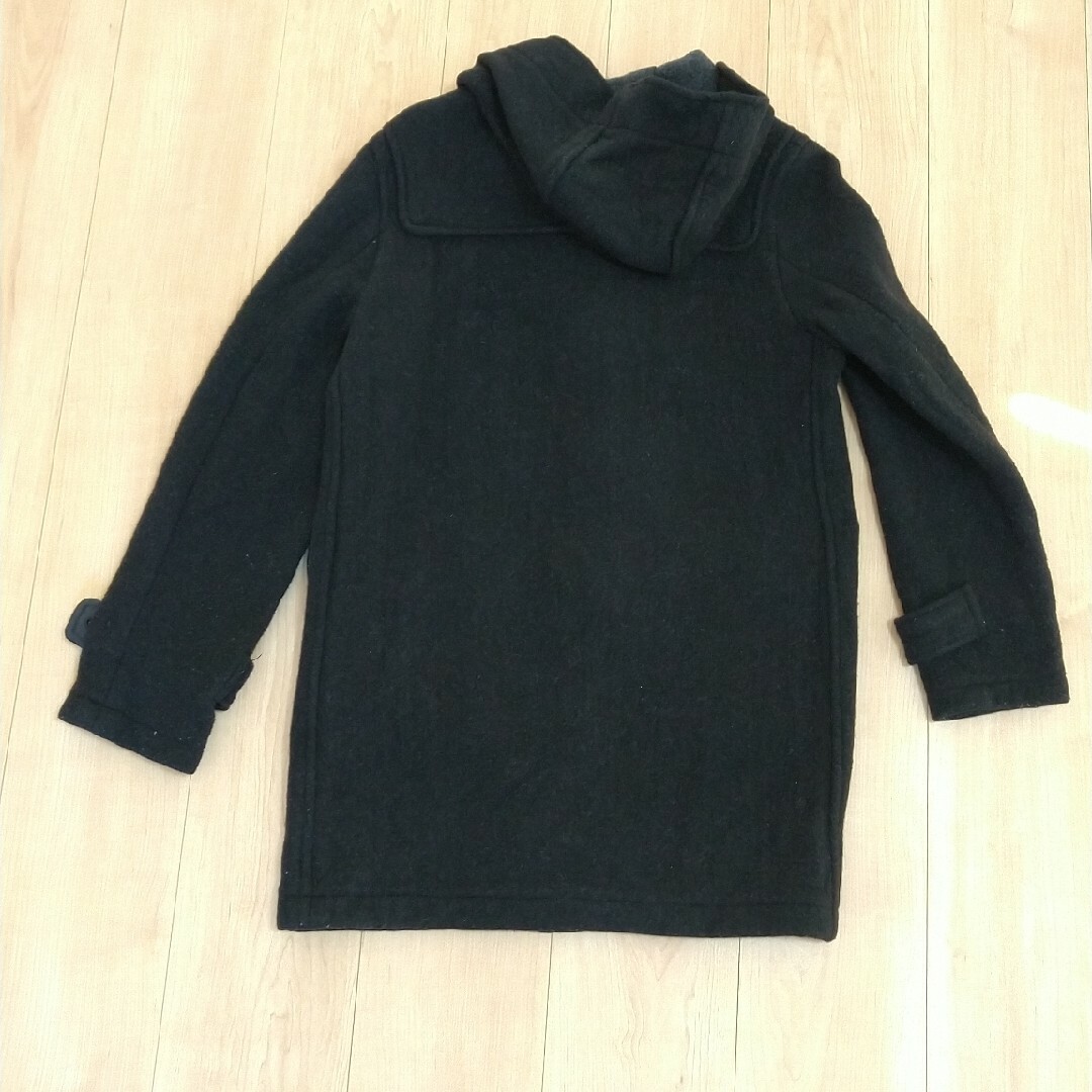 JEANASIS(ジーナシス)のジーナシス 黒 コート ダッフルコート ブラック フリーサイズ レディースのジャケット/アウター(ダッフルコート)の商品写真