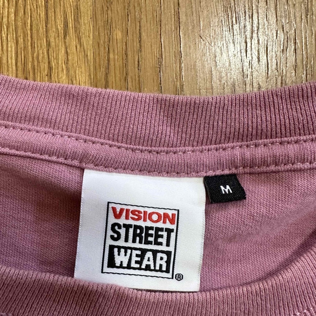 VISION STREET WEAR(ヴィジョン ストリート ウェア)の※プロフ必読※ヴィジョン ビジョン バックプリントTシャツ Mサイズ メンズのトップス(Tシャツ/カットソー(半袖/袖なし))の商品写真