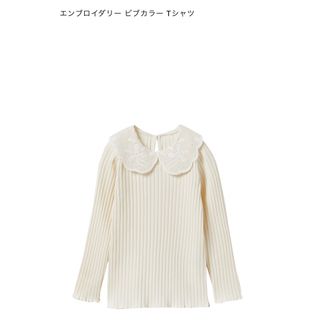 ザラキッズ(ZARA KIDS)のZARAキッズ　リブTシャツ　9〜12ヶ月　80cm(Ｔシャツ)