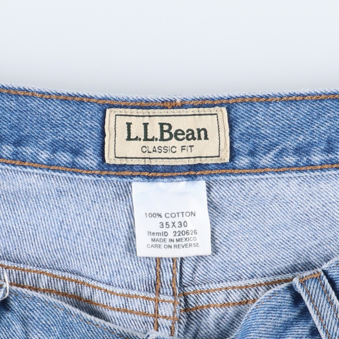 メキシコ製　L.L.Bean ワイドテーパード　バギーデニムパンツ　ジーンズ