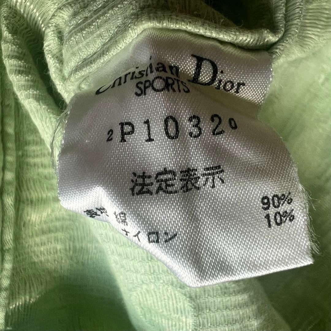 Christian Dior - 【良品】Christian Dior ジャケット ライトグリーン