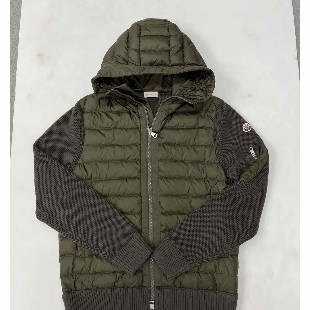 MONCLER(モンクレール)のモンクレール ニット ダウン サイズXL メンズのジャケット/アウター(ダウンジャケット)の商品写真