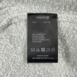 MINEDENIM マインデニム 23SS Shaggy Cotton Knit Cardigan シャギー ...