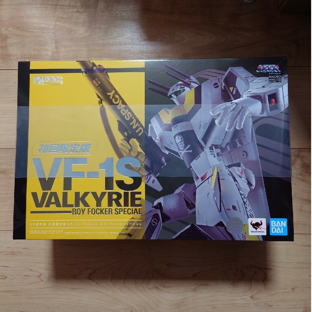 超時空要塞マクロス DX超合金 初回限定版 VF-1S ロイ・フォッカー ...