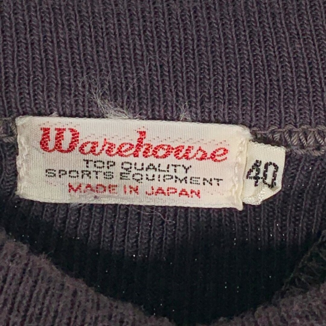 WAREHOUSE(ウエアハウス)のWAREHOUSE ウエアハウス Lot403 HILLSIDE スウェットクルーネック トレーナー オートミール Size 40 メンズのトップス(スウェット)の商品写真