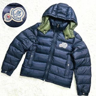 モンクレール(MONCLER)の【極美品】モンクレール BRAMANT 18年 ネイビー サイズ2 Mサイズ相当(ダウンジャケット)