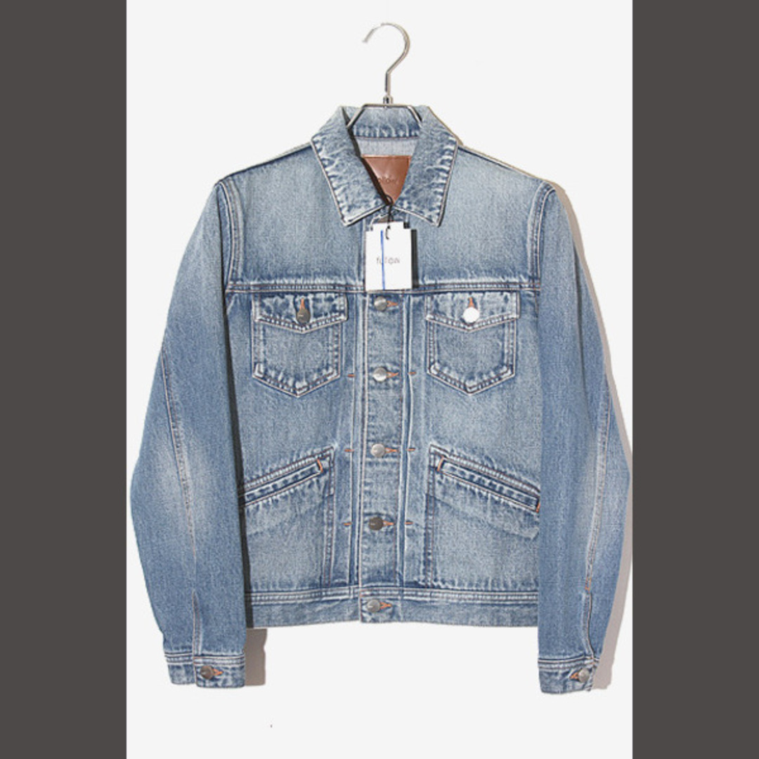 58cm着丈未使用品 follow フォロー Icon Denim jacket