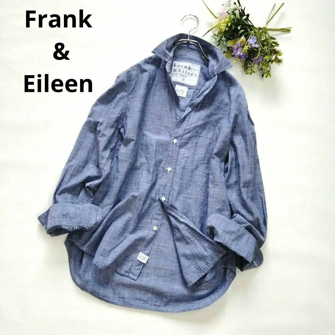 Frank&Eileen(フランクアンドアイリーン)の美品❗️フランクアンドアイリーン　Eileen スキッパーシャツ　ゆったり レディースのトップス(シャツ/ブラウス(長袖/七分))の商品写真