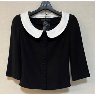 フォクシー(FOXEY)の新品　フォクシー　トップス　襟付き　2way(カットソー(長袖/七分))