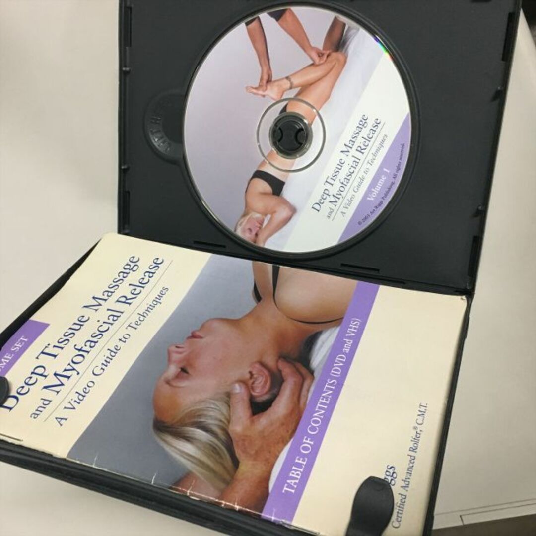 Deep Tissue Massage and Myofascial Release DVD 深部組織マッサージ