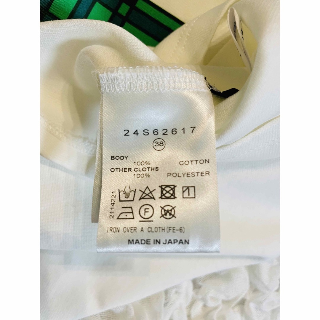 LE CIEL BLEU - 【美品】LE CIEL BLEU Paneled Scarf Topsの通販 by