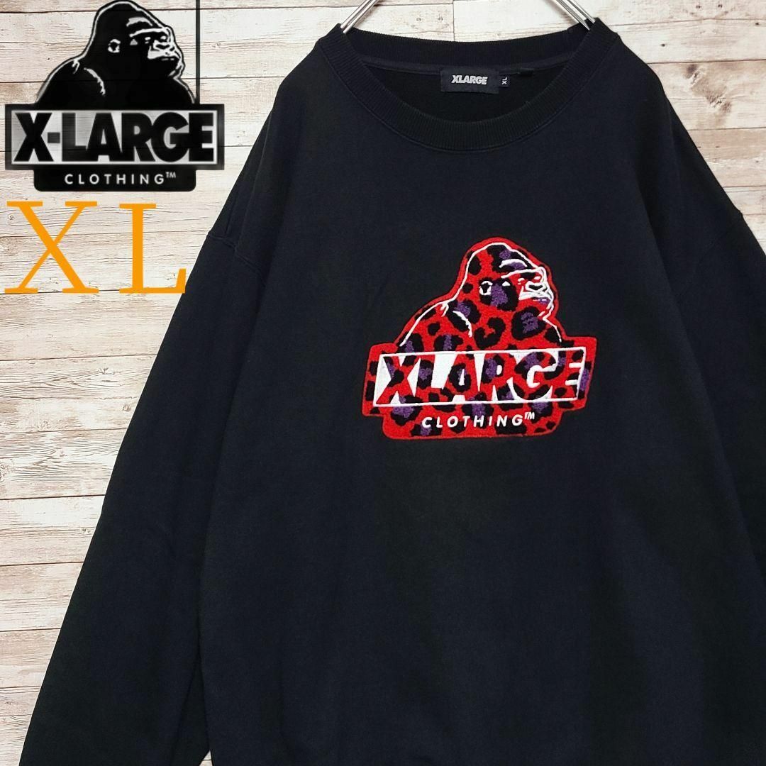 XLARGE - 【激レア】XLARGE エクストララージ☆デカ刺繍ロゴ