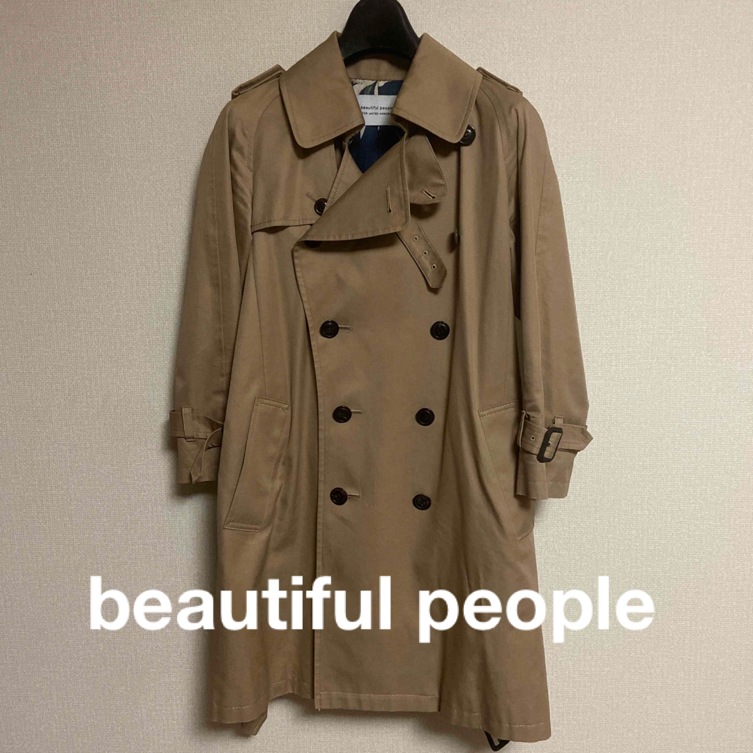 beautiful people(ビューティフルピープル)のbeautiful people トレンチコート レディースのジャケット/アウター(トレンチコート)の商品写真