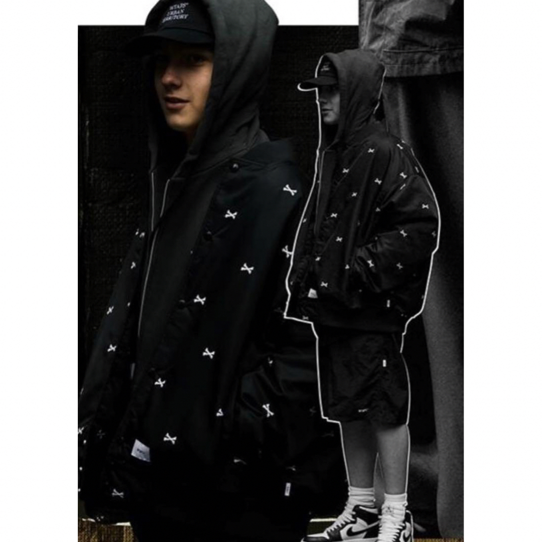 WTAPS 2022SS TEAM JACKET BLACK Lサイズ