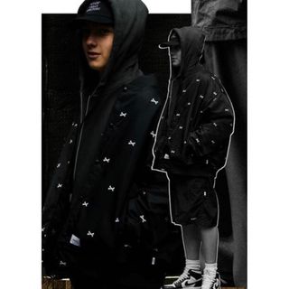 ダブルタップス(W)taps)のwtaps TEAM JACKET NYLON. TWILL. TEXTILE(ナイロンジャケット)