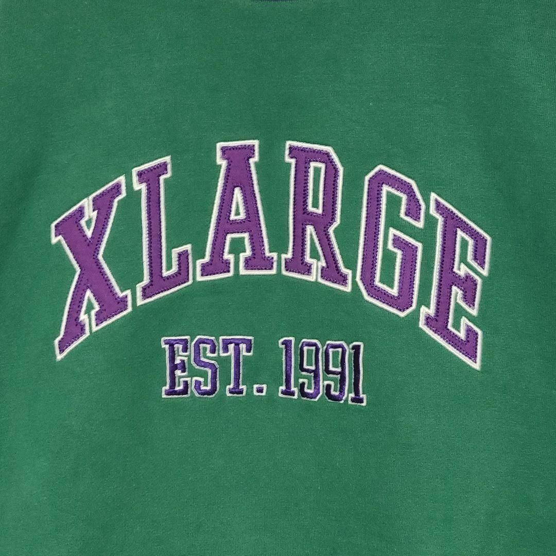 XLARGE - 【きりたんぽ着用】エクストララージ☆刺繍アーチロゴ希少