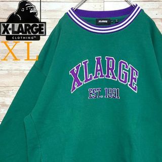 XLARGE - 【きりたんぽ着用】エクストララージ☆刺繍アーチロゴ希少 ...