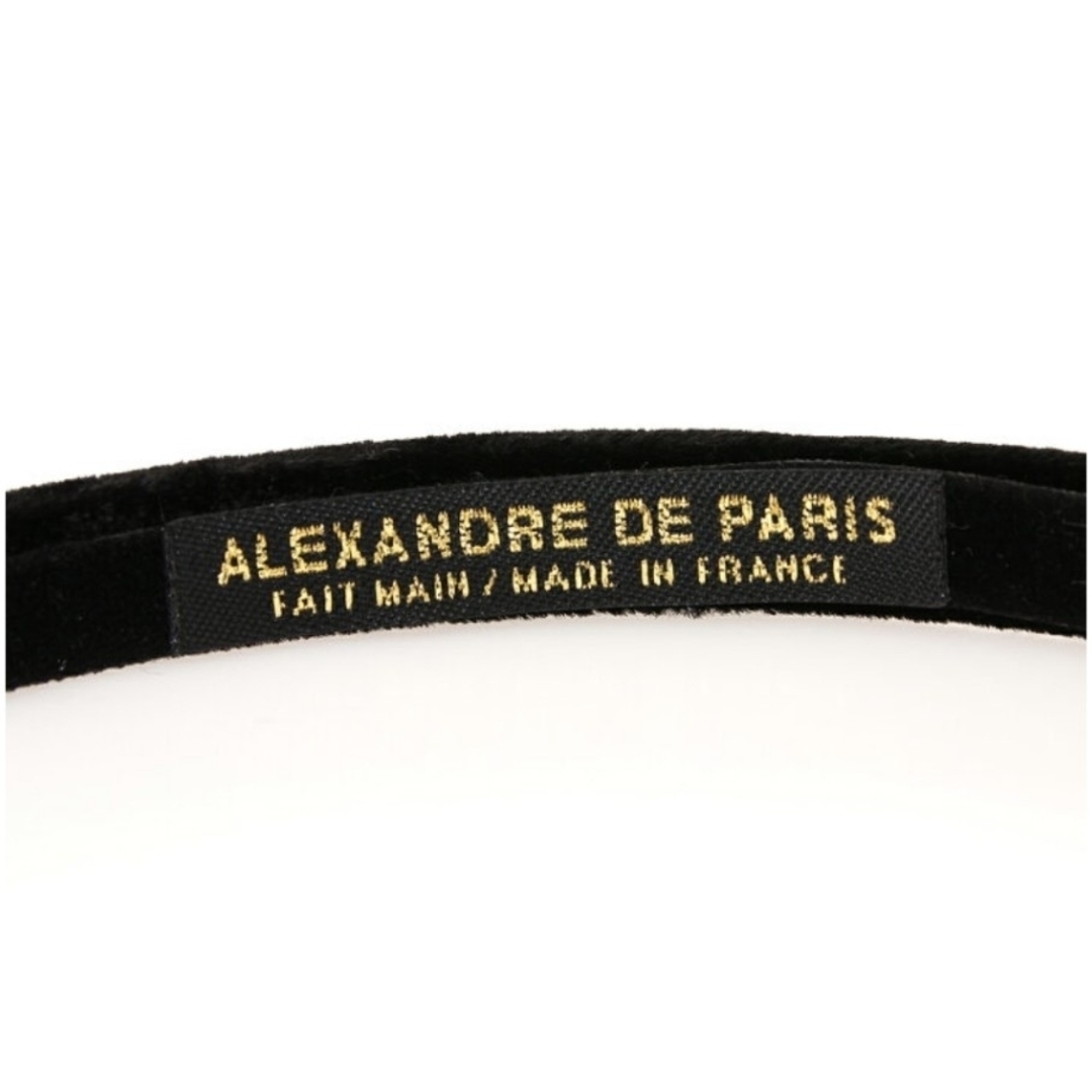 Alexandre de Paris - アレクサンドル ドゥ パリ ベロアカチューシャの
