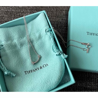 ティファニー(Tiffany & Co.)の【ご専用】ティファニーT  スマイル　ミニ　ダイヤモンド(ネックレス)