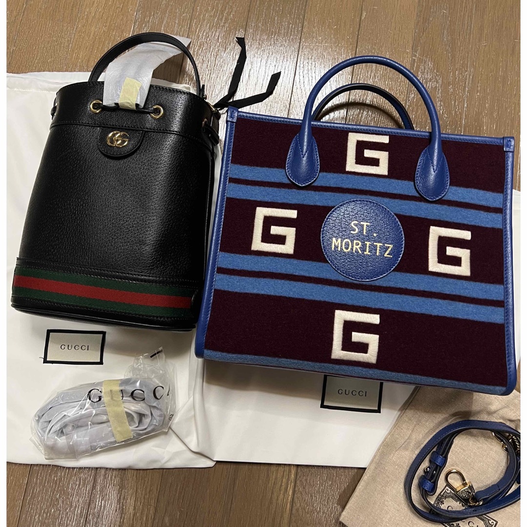 Gucci(グッチ)の新品未使用　GUCCI ハンドバッグ、斜め掛けバッグ、ショルダーバッグ レディースのバッグ(ハンドバッグ)の商品写真