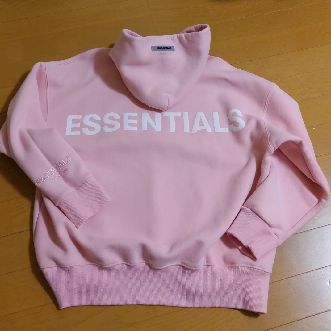 ESSENTIALS　パーカー　ピンク　M