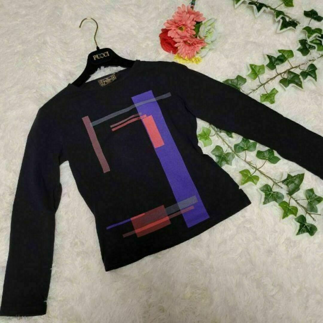 FENDI - FENDI 綺麗め お洒落 プリント ロングtシャツ ロンT ...