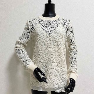 エルマンノシェルヴィーノ レース トップスの通販 38点 | ERMANNO