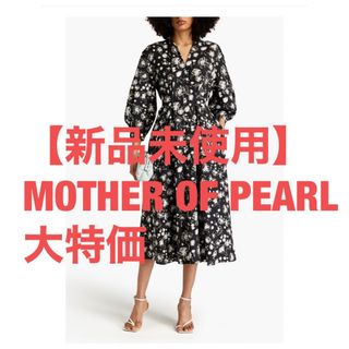 イザベルマラン(Isabel Marant)の【新品未使用】MOTHER OF PEARL 花柄フローラルミディ丈ワンピース(ロングワンピース/マキシワンピース)