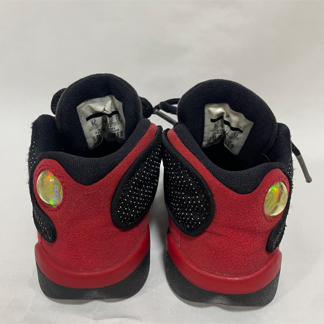 Jordan Brand（NIKE）(ジョーダン)のNIKE 12㌢ Air Jordan 13 retro bred ジョーダン キッズ/ベビー/マタニティのベビー靴/シューズ(~14cm)(スニーカー)の商品写真