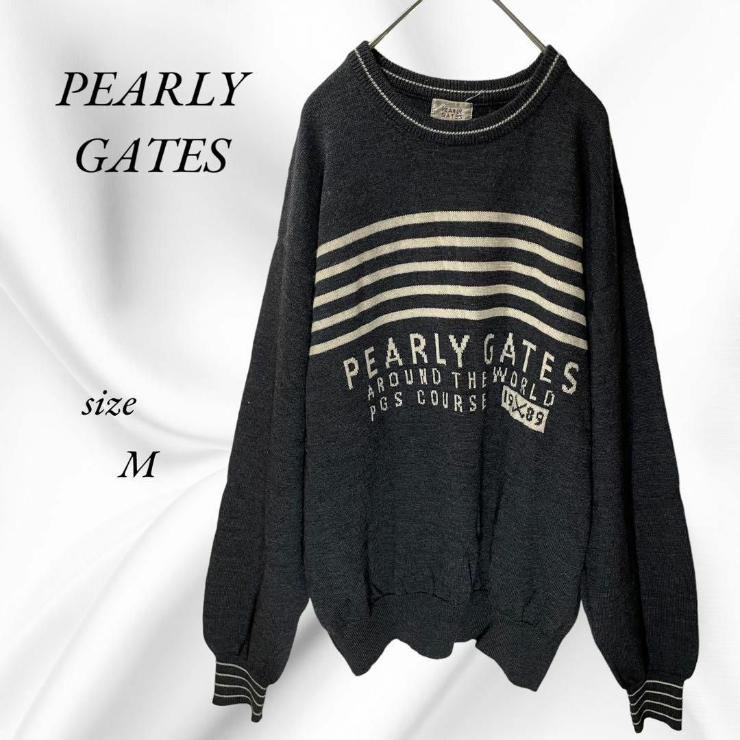 PEARLY GATES - PEARLY GATES パーリーゲイツ ニット セーター ゴルフ