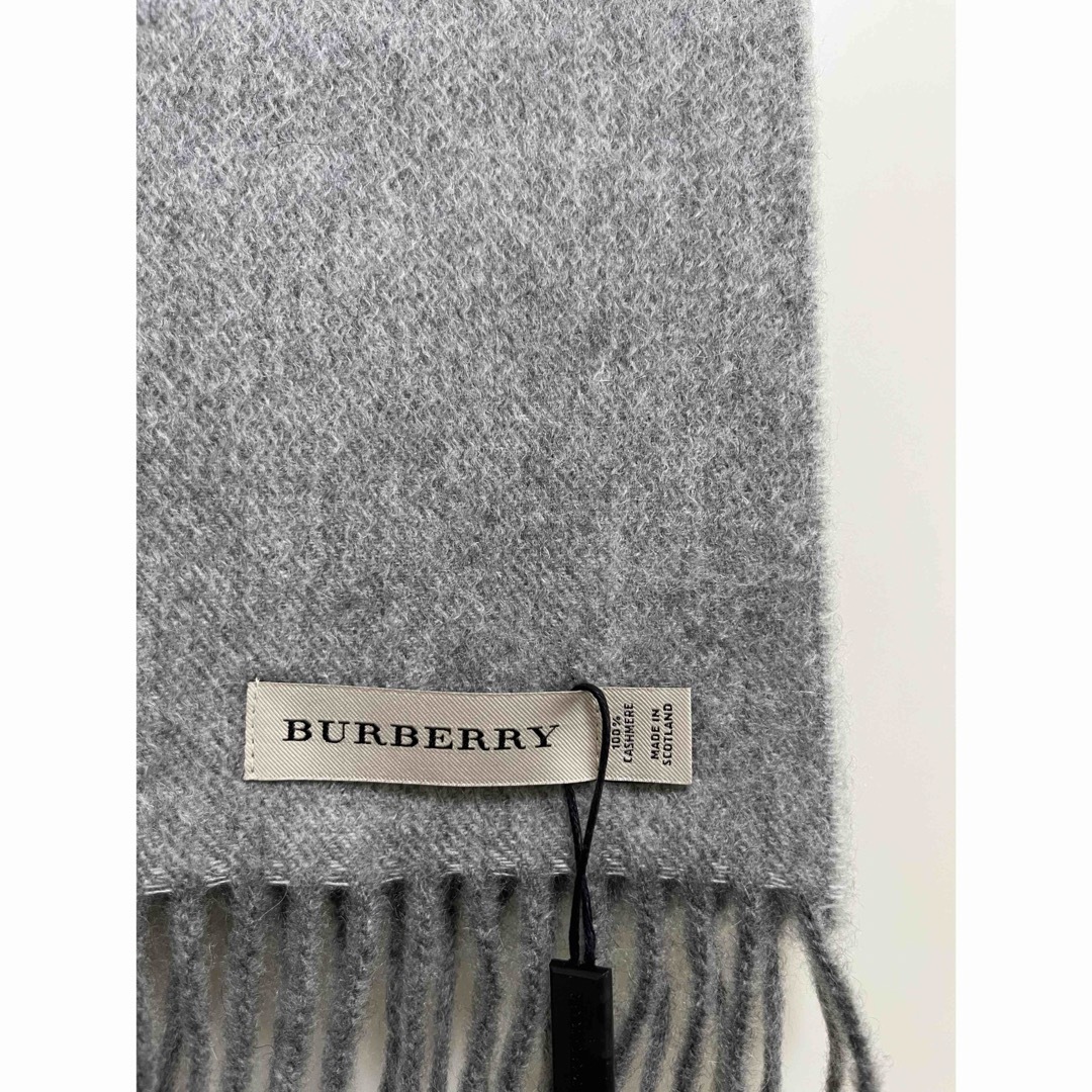 BURBERRY バーバリー マフラー カシミア100％ タグ付き未使用品 | nate