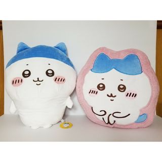 スポーツ刈りなハチワレ 超BIGぬいぐるみ　もこもこダイカットクッション