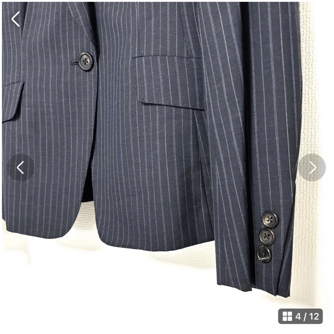 ★極美品★ユナイテッドアローズ レディースパンツスーツ ネイビー M〜L