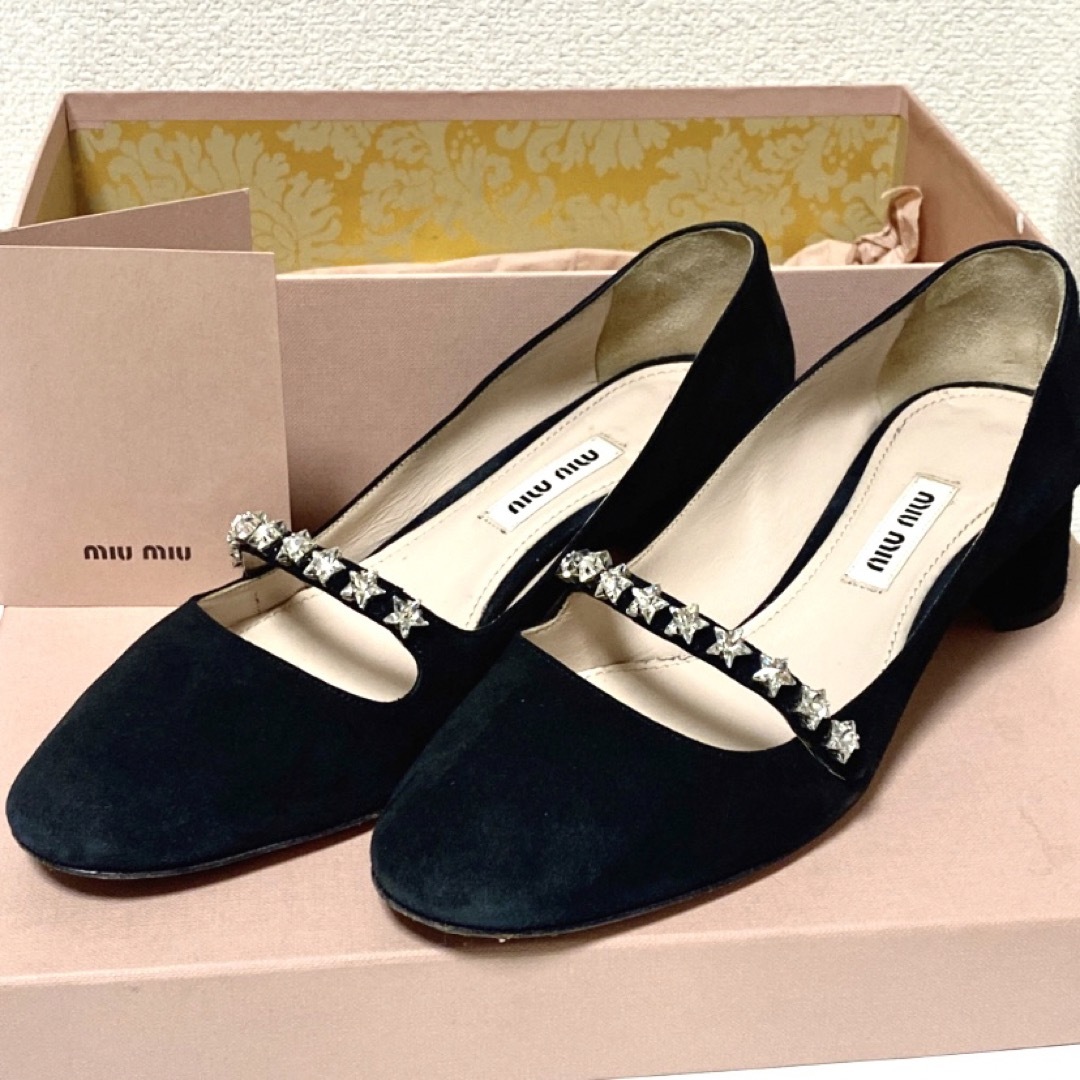 miumiu(ミュウミュウ)のmiumiu パンプス レディースの靴/シューズ(ハイヒール/パンプス)の商品写真