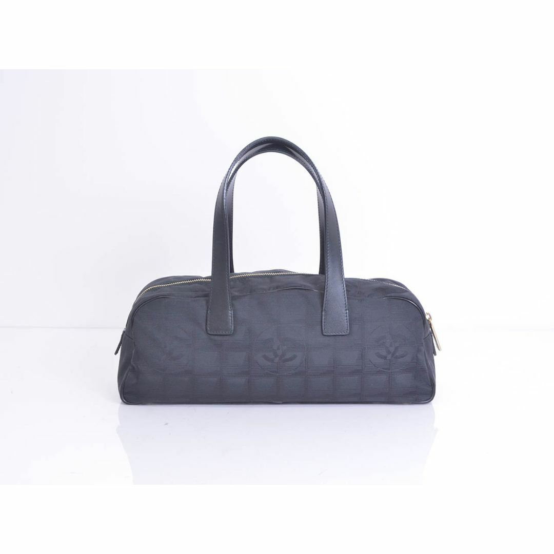 50012G 鑑定保証 極美品 CHANEL ニュートラベルライン ミニボストン