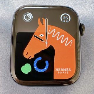 アップルウォッチ(Apple Watch)のApple Watch Hermes Series 5 44mm ブラック 本体(その他)